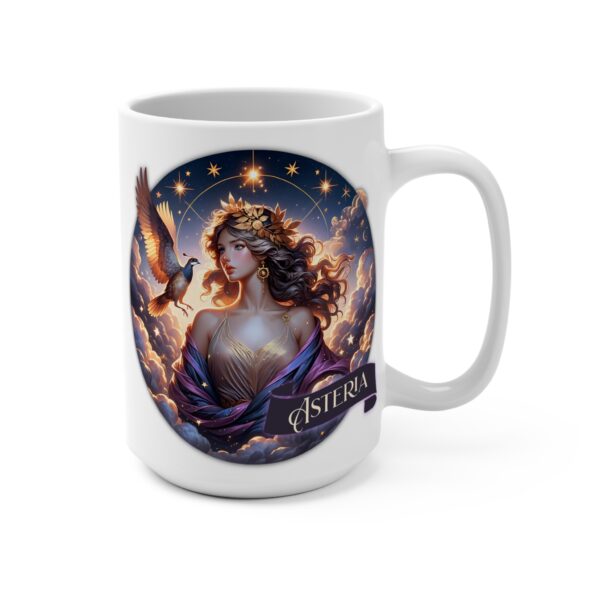 Asteria Mug 15oz Greek Goddess Asteria Ceramic Mug