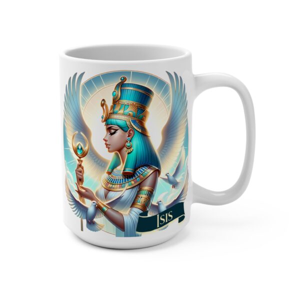 Isis Mug 15oz Egyptian Goddess Isis Ceramic Latte Mug