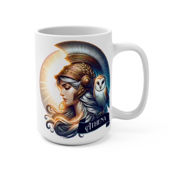 Athena IIII Mug 15oz Greek Goddess Athena Ceramic Mug