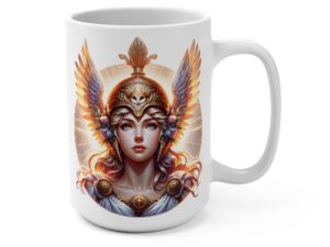 Athena II Mug 15oz Greek Goddess Athena Ceramic Mug
