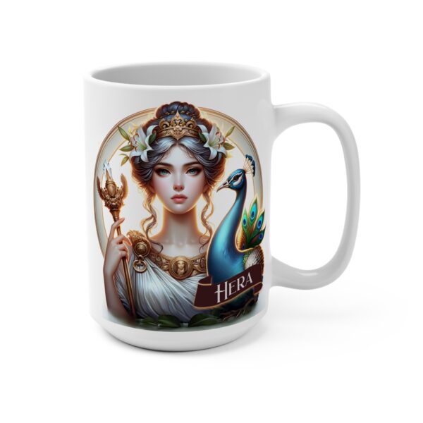 Hera Mug 15oz Greek Goddess Hera Ceramic Mug