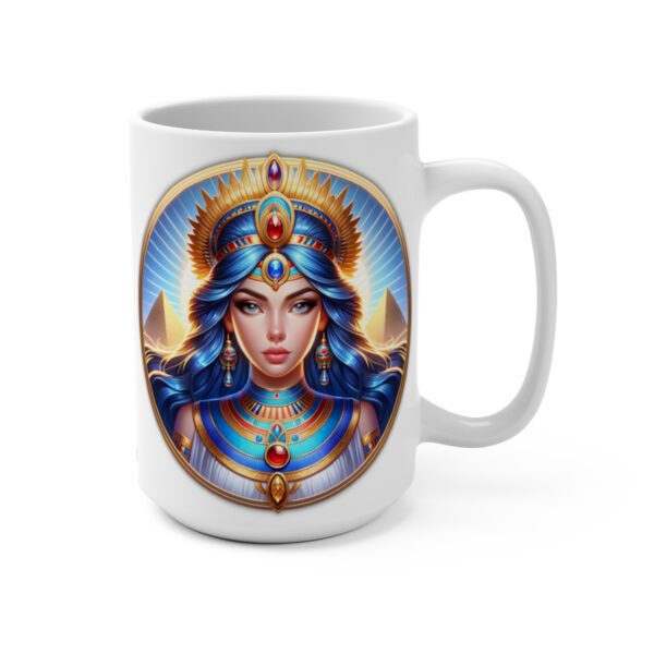 Nefertiti Mug 15oz Egyptian Queen Nefertiti Ceramic Mug