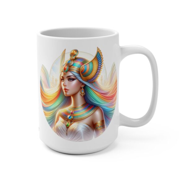 Maat Mug15oz Egyptian Goddess Maat Ceramic Mug