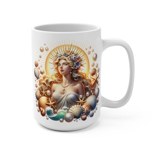 Aphrodite Mug 15oz Greek Goddess Aphrodite Ceramic Mug