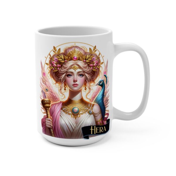 Hera Mug III 15oz Greek Goddess Hera Ceramic Mug